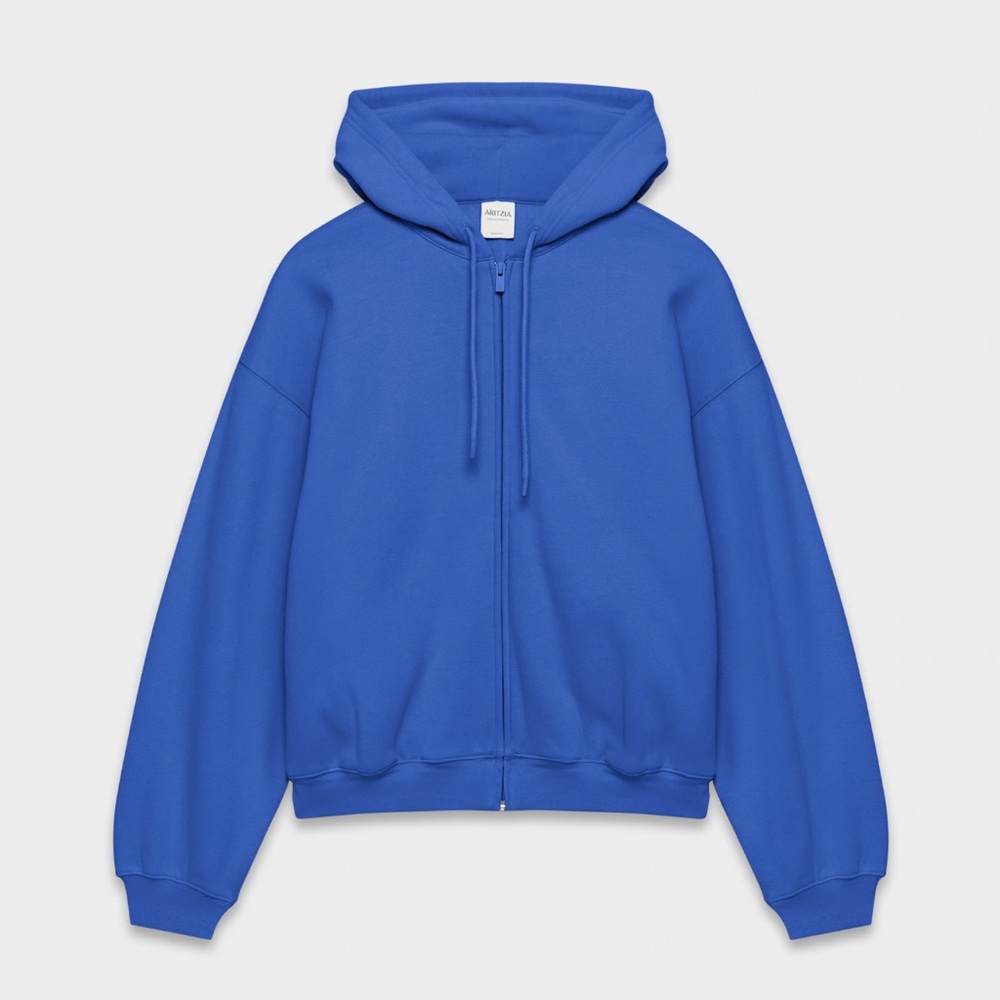 Aritzia Cozy Sweatfleece Mega Zip Hoodie